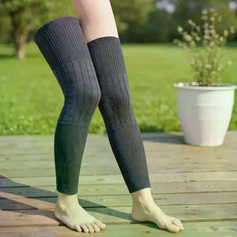 

Knee-High Windproof Thickened Socks in Solid Lolita Shades for Women, Autumn & Winter Styles