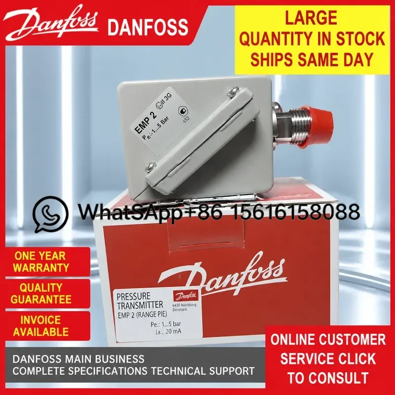 Danfoss EMP2 Pressure Transmitter 084G2211  084G2212  084G2213  084G2214  084G2215  084G2100   084G2101  084G2102  084G2103