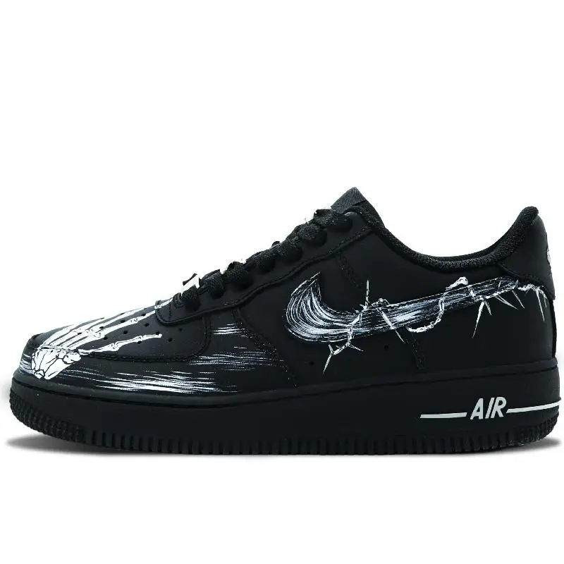 【Настроить】Nike Air Force 1 Обувь для скейтбординга Мужские кроссовки CW2288-001