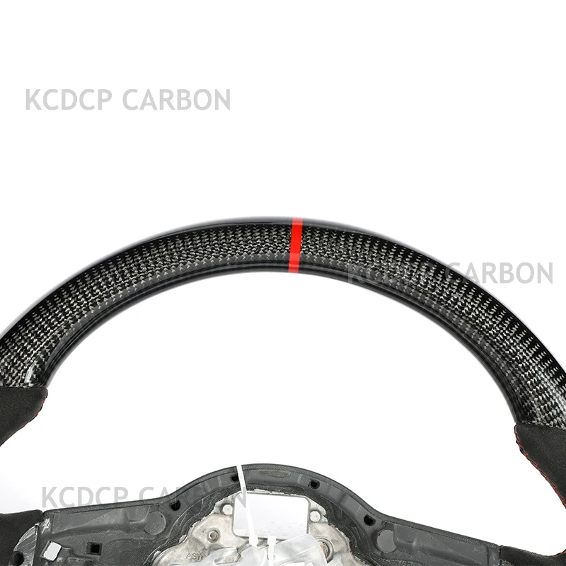 Custom Carbon Fiber Steering Wheel for Volkswagen GOLF MK7 GTI R GTE GTS RLINE POLO SCIROCCO GTD