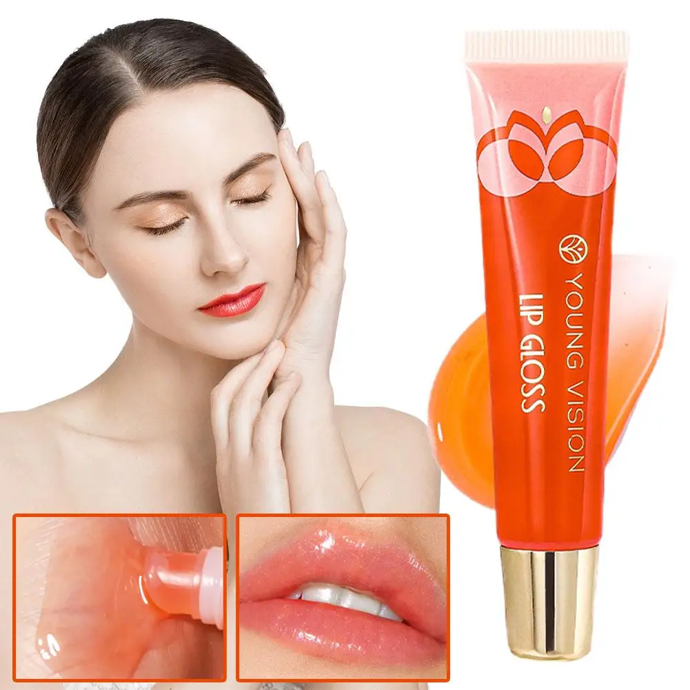 Natural Lip Treatment Series Tinted Lip Balm Lasting Moisturizing Blushes Hydrated Lip Gel Oil Pout Lips Long-acting Lip Care