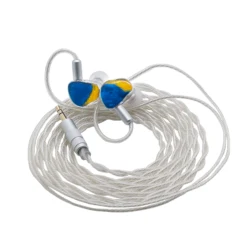 Pirole Beryllium Resin earphones with 0.78 connector, detachable hanging ear style,HIFI in ear monitoring IEM,option Cable
