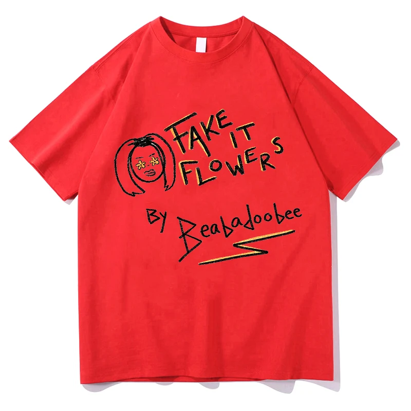Beabadoobee Beatopia T-shirt O-Neck Short Sleeve Shirt Fans Gift Aesthetic Harajuku Summer Fans Graphic T shirts Streetwear Tops