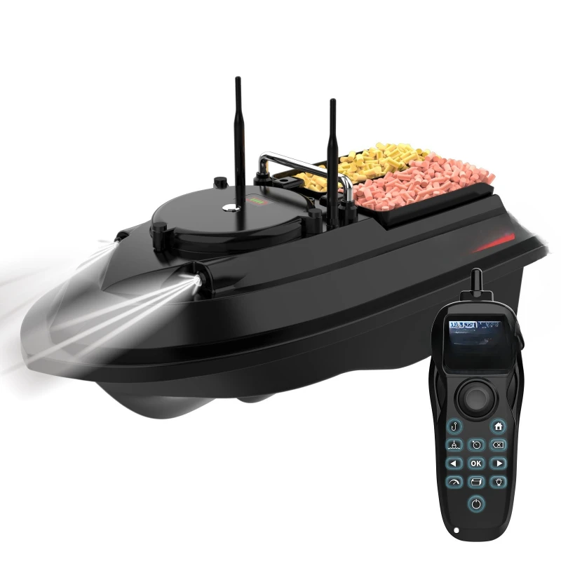 

Brushless remote control positioning nest boat bait boat 1KM bait 3KG dragnet remote control boat