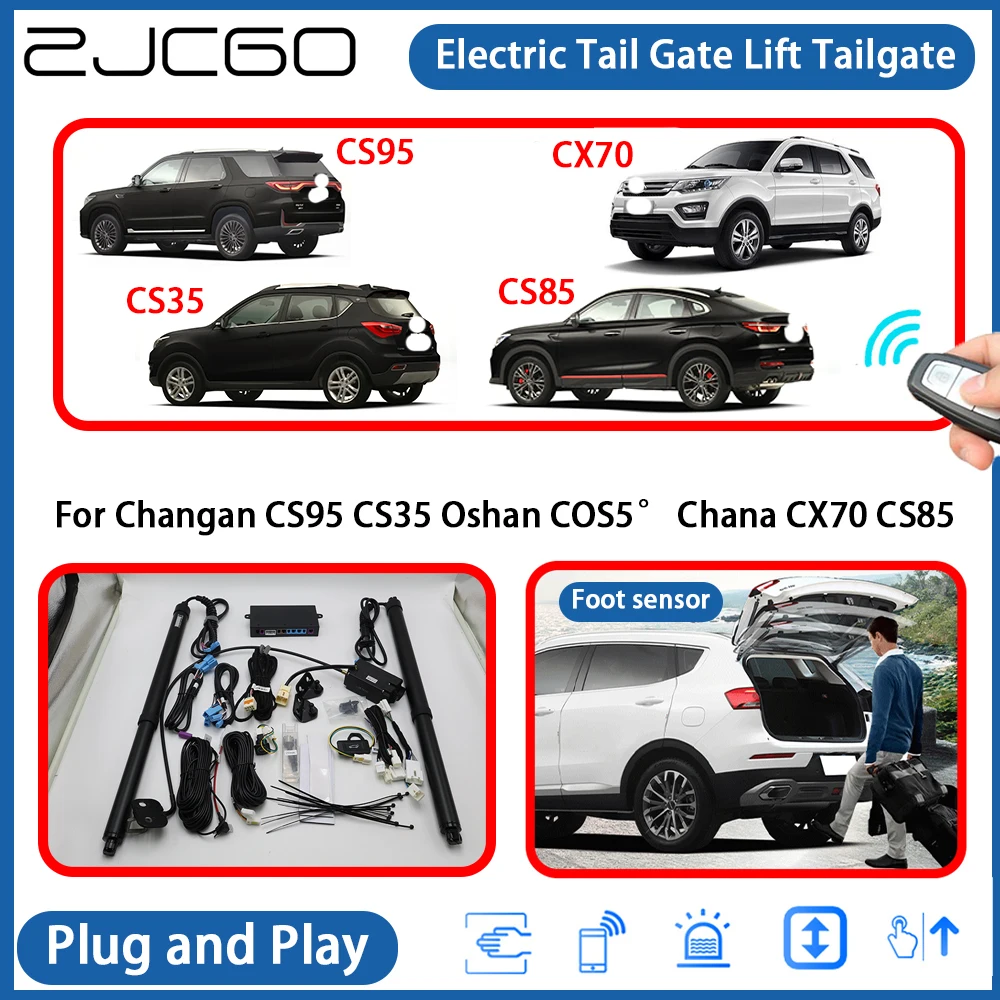 

for Changan CS95 CS35 Oshan COS5° Chana CX70 CS85 Powered Tailgate Power Liftgate Electric Tail Gate Lift Assisting System