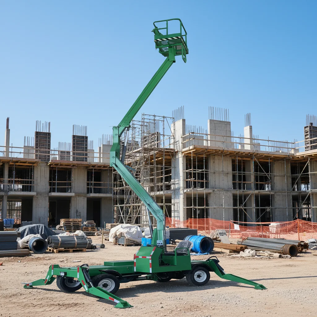 YG Customized 14m Portable Hydraulic Towable Boom Lift Buy Bulk For Resale