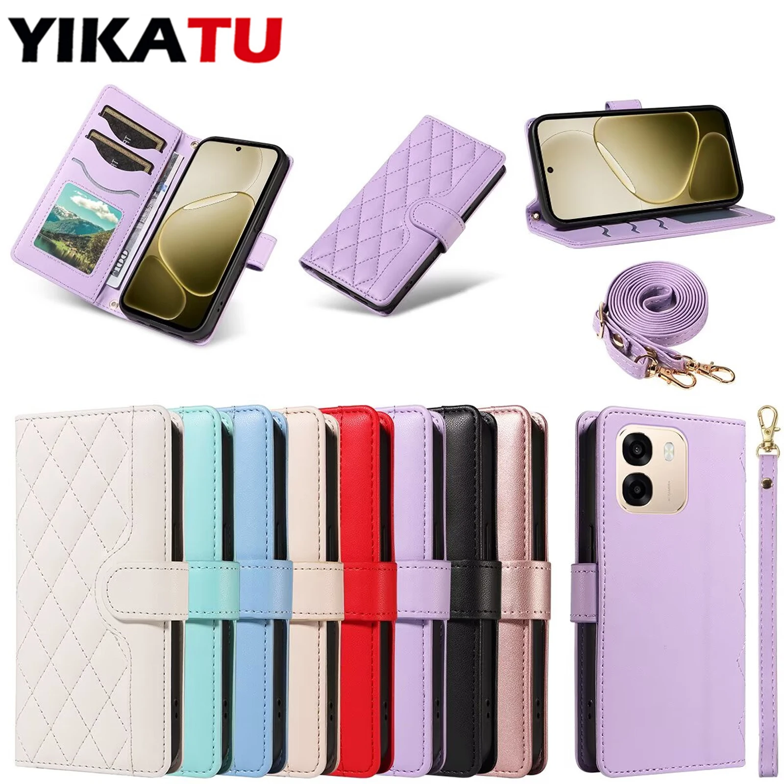 

Magnetic Wallet Leather Case For OPPO Realme 9 8 Pro C30 C31 C35 C53 C55 C61 C63 C65 C67 C71 C75 C85 4G Flip Card Slot Coque