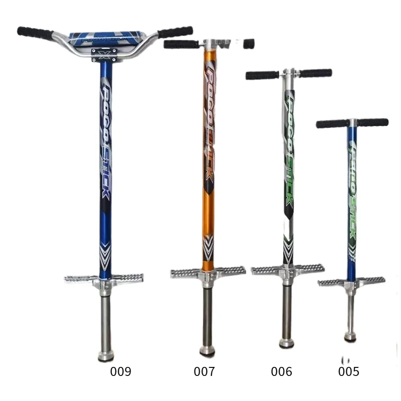 High Quality Aluminum Alloy Adult Bouncing Macbine Single Rod Children Jump Youth Spring Pogo Stick