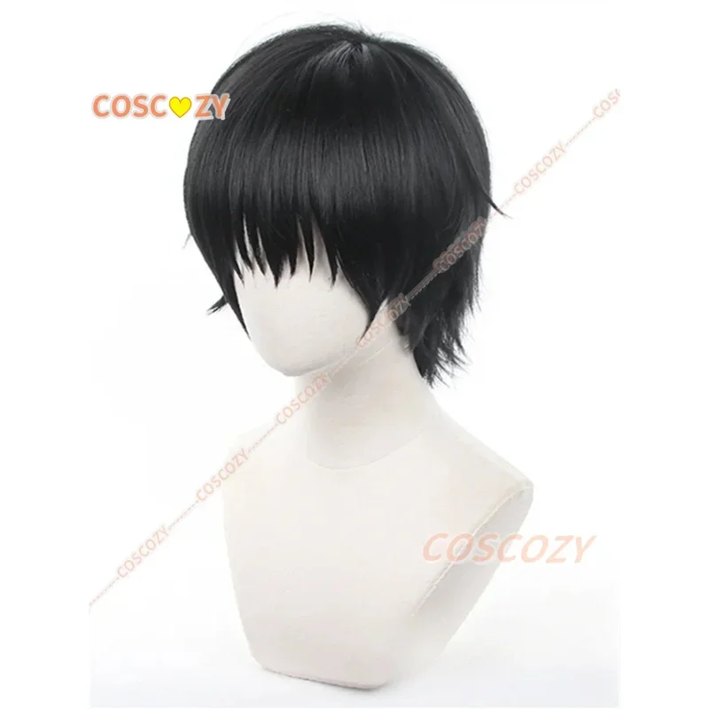 In Stock Cosplay Yoichi Nagumo Wig Anime Sakamoto Days Black Short Hair Assassin Taro Sakamoto Halloween Con Women Men Wigs