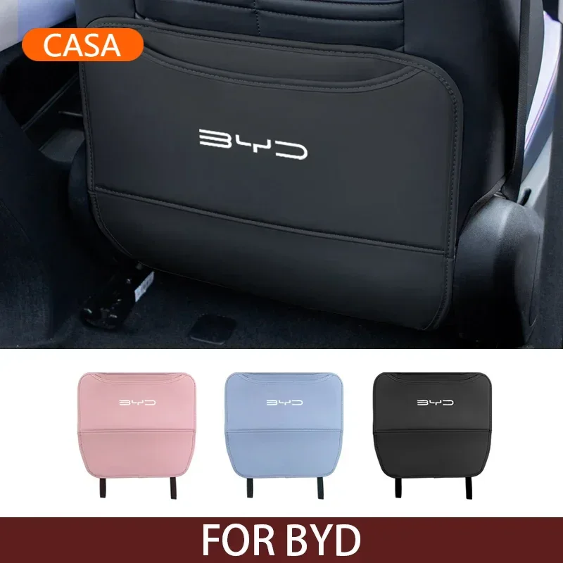 

Car Seat Anti-Kick Pad For BYD Dolphin Seagull Tang Song DMi EV Car Seat Protector Hot Sale Waterproof Auto Interior Accessories