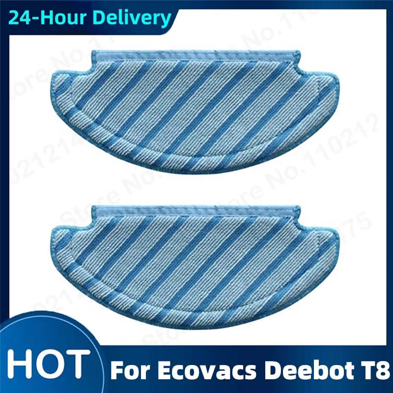 

For ECOVACS DEEBOT OZMO T8 Max T8 AIVI T9 MAX T9 AIVI Washable Mop Cloths Robot Vacuum Cleaner Mop Pads Mop Rags Spare Parts