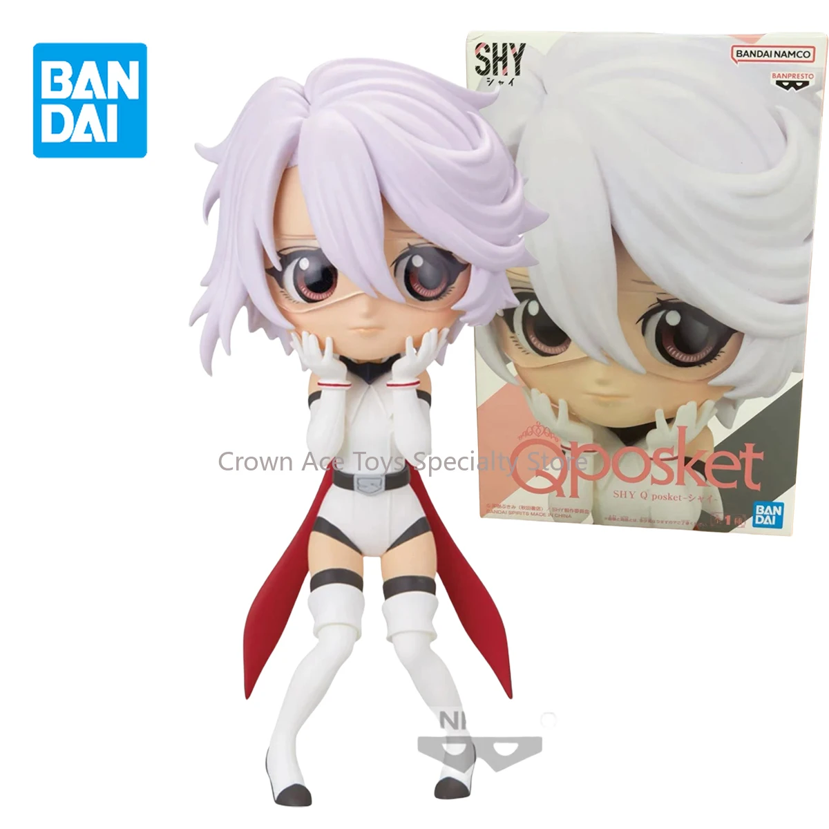 

Bandai Banpresto Q posket Shy 13 cm Great Anime Action Figure Nice Collectible Cartoon Model Ornament Birthday Gifts Trendy Toys