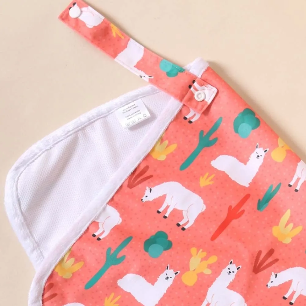 Portable Foldable Diaper Changing Pad Alpaca Waterproof Infant Diaper Urine Mat Easy To Clean Printed Baby Changing Mat Play Mat