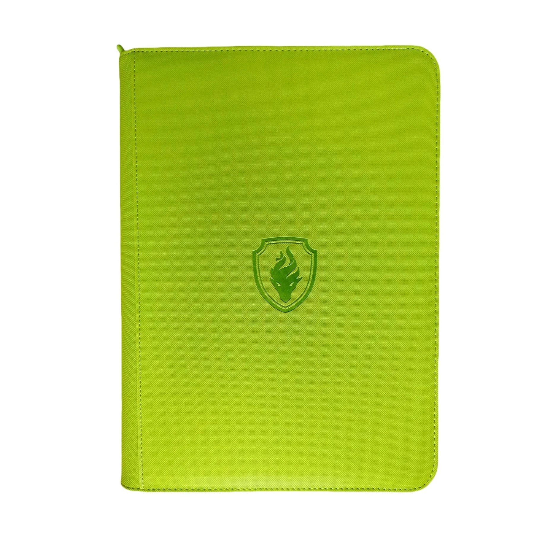9-pocket ritskaartbinder, 360 ruilkaarthouderboek, premium PU-cover ritssluiting voor kaarten, duurzame kaart met zijlader