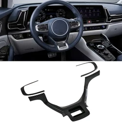 Car Steering Wheel Trim For Kia Sportage NQ5 2022 2023 2024 Sportage Hybrid X GT Line Steering Wheel Button Cover Accessories