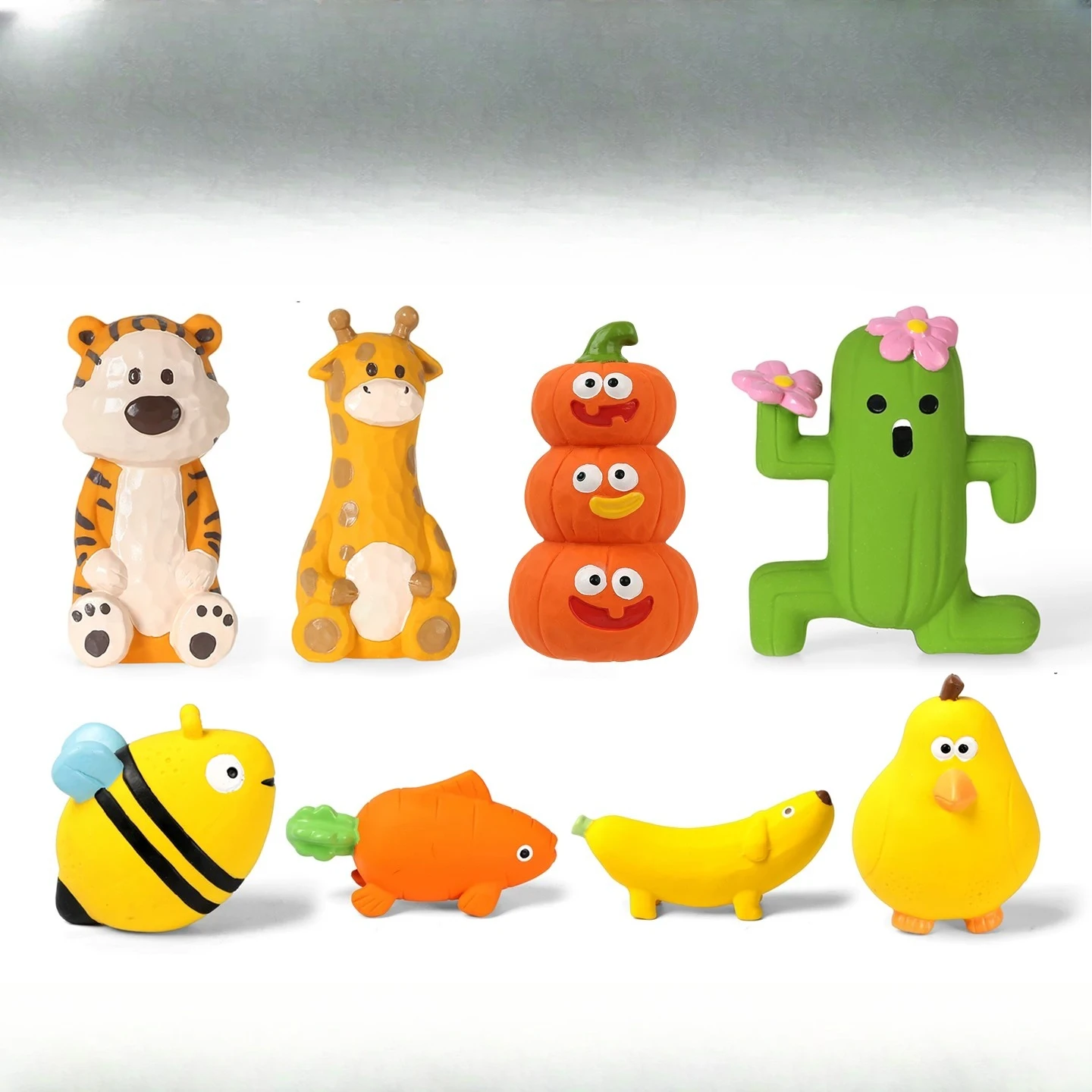 

Latex sounding dog toy teeth cleaning ball banana molar stick to relieve boredom pet small and medium cats and dogs