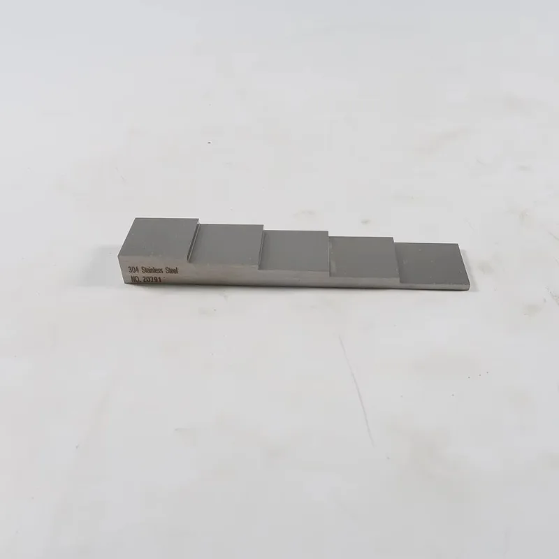 5 Step 2- 4- 6- 8-10mm Metric Block 304 Stainless Steel  Calibration test Block