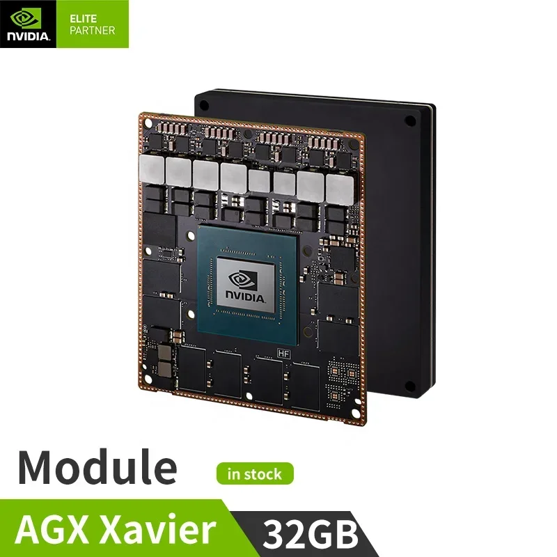 

Электронный модуль NVIDIA Jetson AGX Xavier, 32 ГБ, встроенный процессор платы разработки с искусственным интеллектом и чипом по краям (900-82888-0040-000)