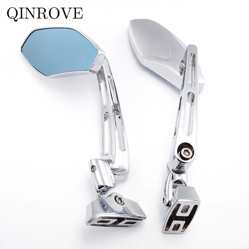 

Black Chrome Motorcycle Rear Mirror Aluminum Alloy Sportbike Side Mirror For Suzuki TL1000R GSXR 600 750 1000 Hayabasa Honda CBR