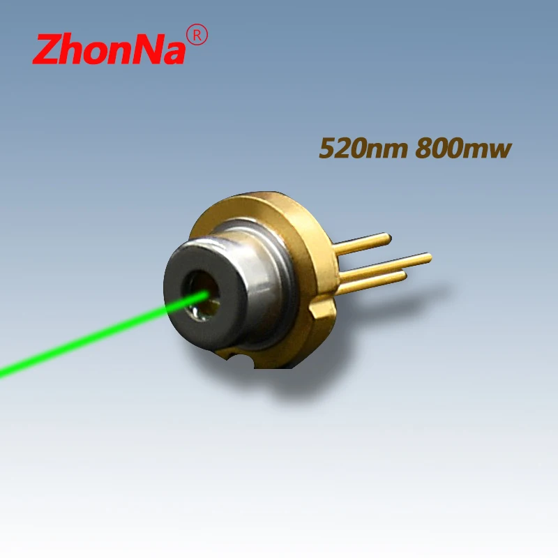 520nm 800mw Green Laser Diode Module Light Source Number Sensor Optic Emitting Tube LEDElectronic Japanese SharpTO9Metal Package