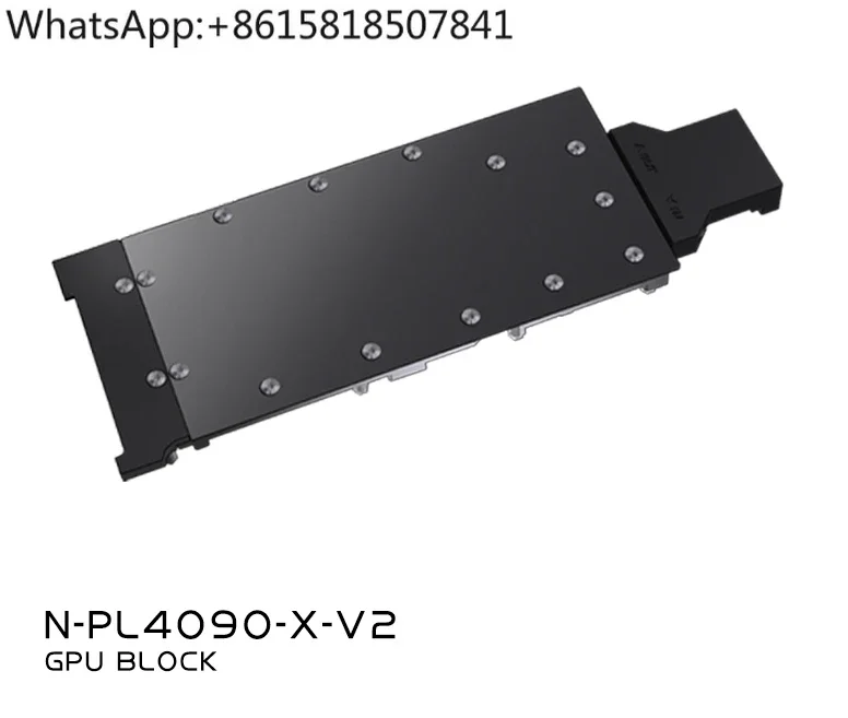 N-PL4090-X-V2 graphics card water cooling head, all-metal structure RTX4090