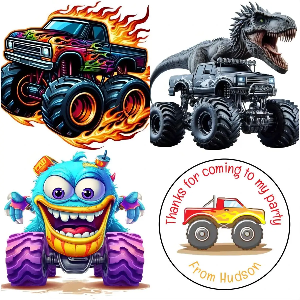 الكرتون الملونة شاحنة سيارة الوفير ملصق كوب الكمبيوتر المحمول نافذة السيارة الوفير ملصق مائي الاشياء اكسسوارات الديكور الداخلي