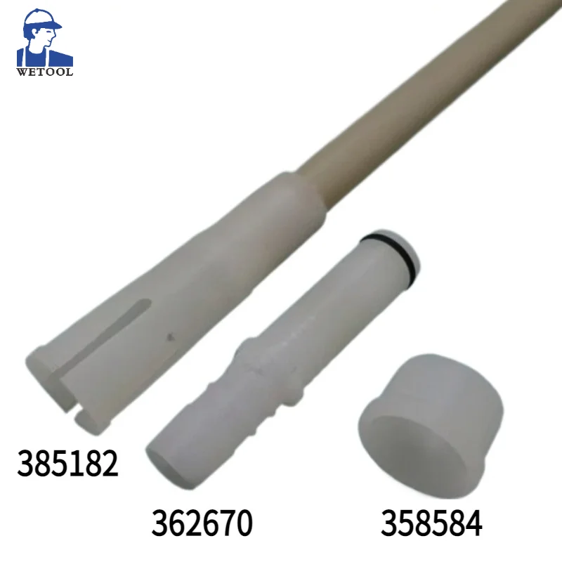 362670 Hose 385182 Powder Tube Connection 358584 Clamp Sleeve for GA02 Powder Coating Spare Parts Replacement