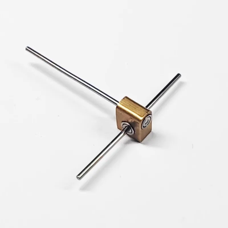 Miniature 0.2M worm gear miniature 90° transmission 12 times reduction mechanism gearbox DIY car model