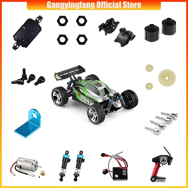 WLtoys 1:18 RC Car Spare Parts for A949/A959/A969/A979 High-Speed Car Original Accessories A959-01 To A949-32