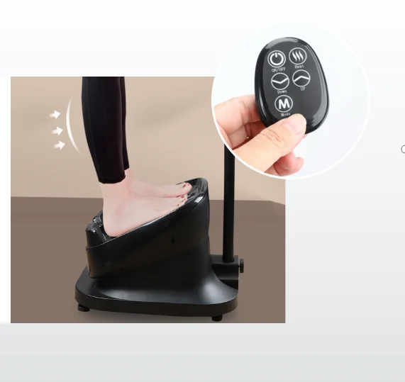 Multifunctional Yoga Fitness Equipment Shaking Meat Shaking Machine Vibration Plate Impact Muscle Body Shaper Massager Black