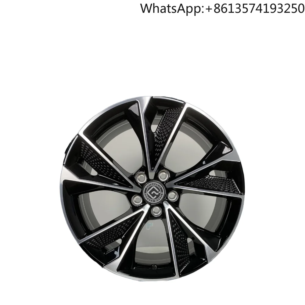 

For China Supplier's Forged 18/19/20 Inch Aluminium Alloy Wheel Hub Black 5x112/5x120 Machined Face Passenger Car Rims