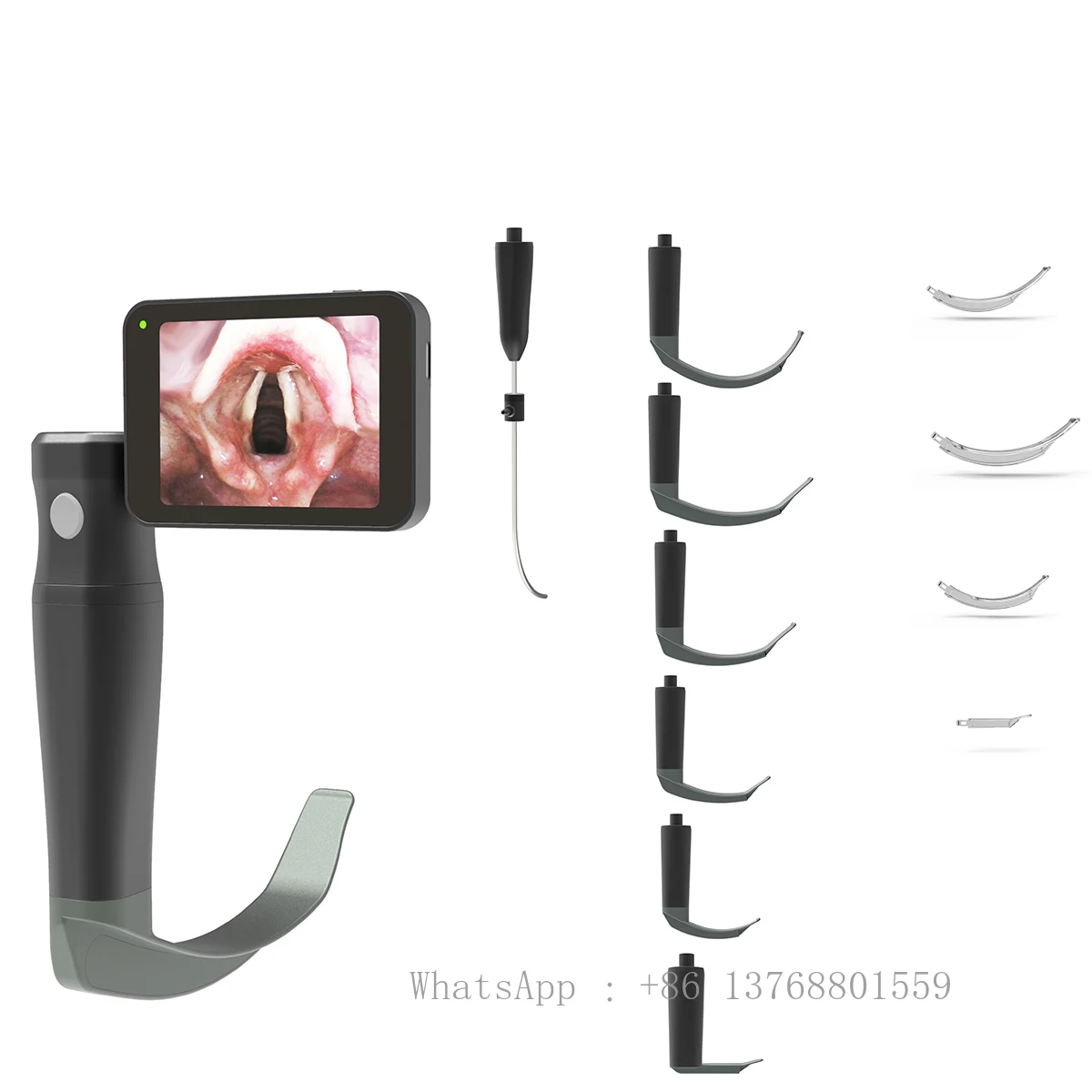 Hot Sale Portable Video Laryngoscope With Reusable Blades