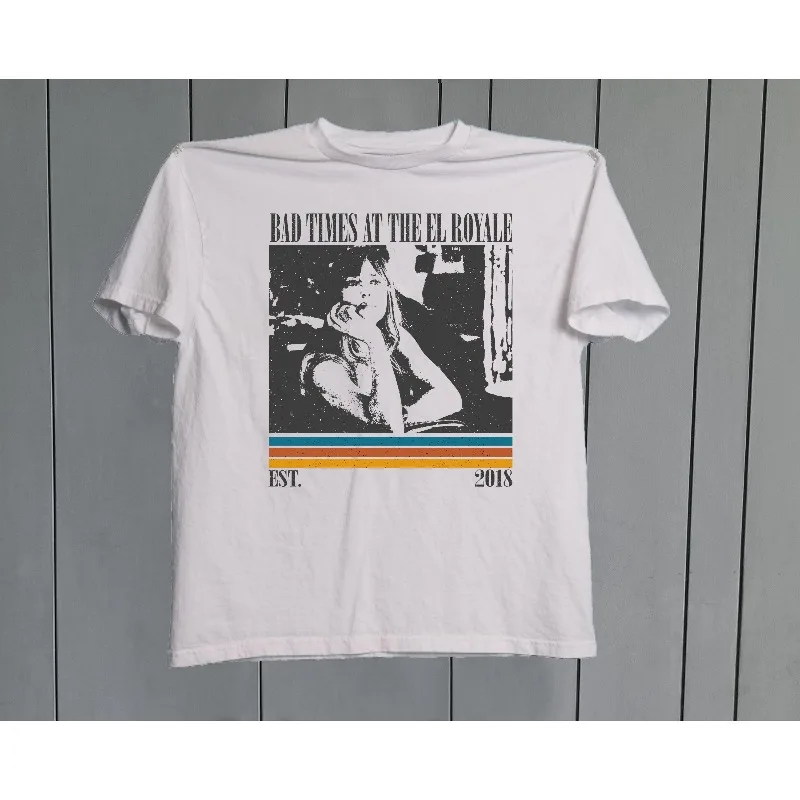 Royal Hotel Murder Movie Theme T-shirt Men's T-shirt Summer New Casual Fashion Men's and Women's Same Style