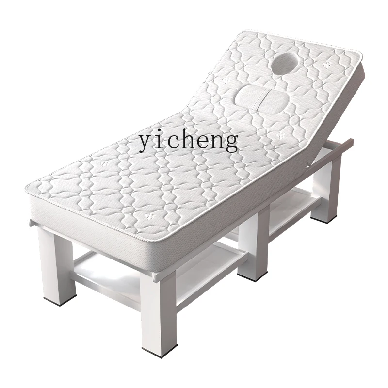 

XL Latex Facial Bed with Hole Massage Couch Massage Bed Moxibustion Physiotherapy Bed Ear Cleaning Bed