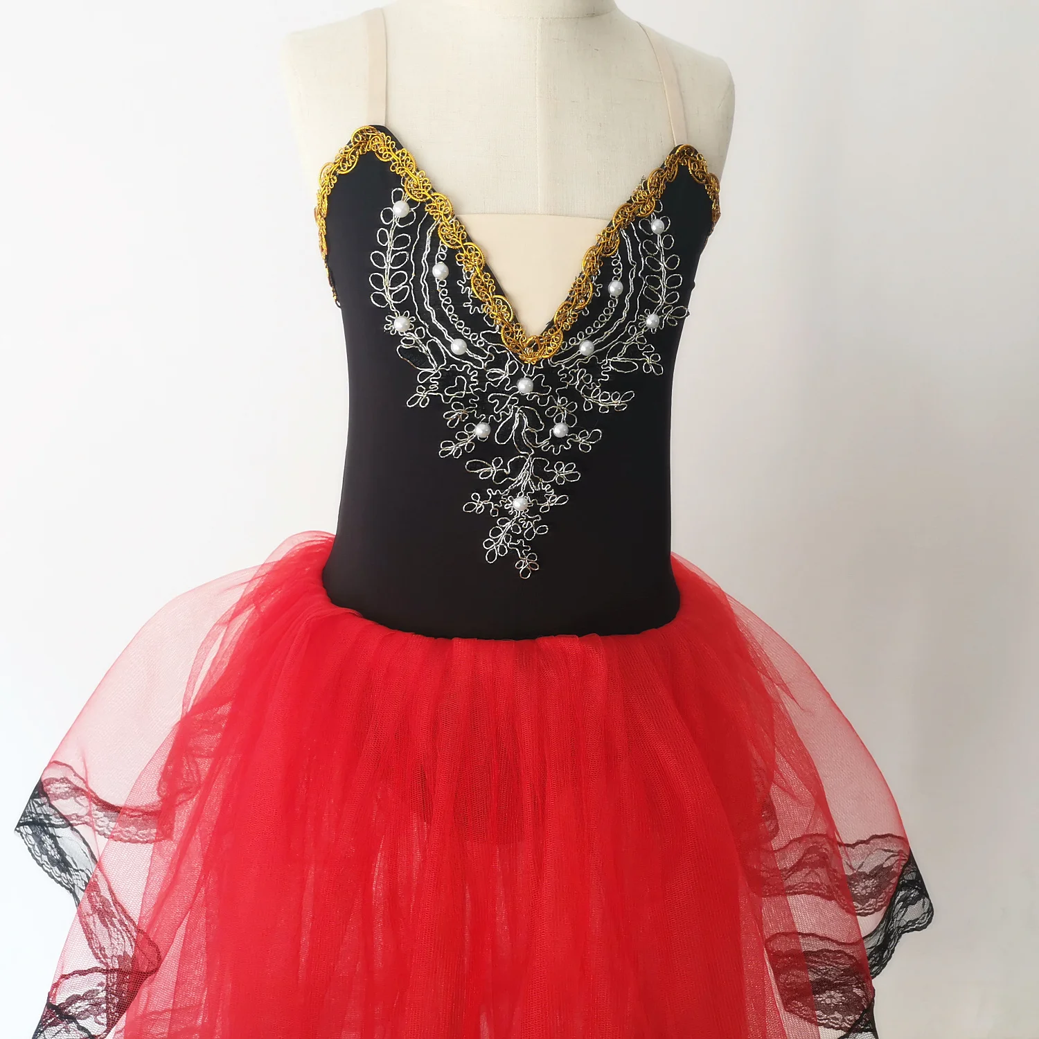 Jupe Tutu de Ballet pour Fille, Robe Longue en Tulle Doux, Costumes de Performance