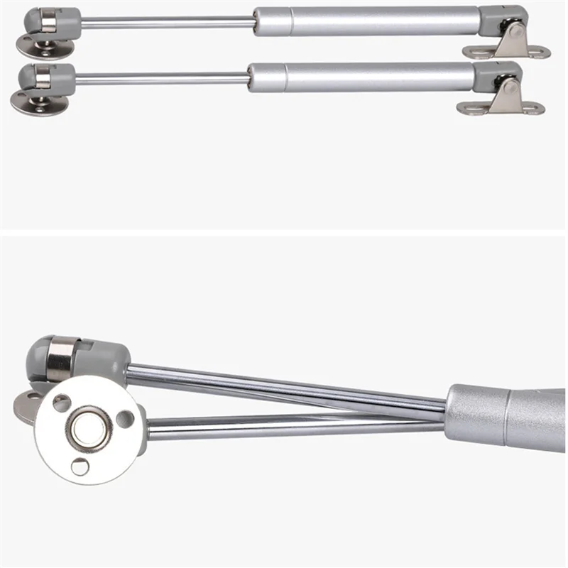 ABLJ 8PCS 150N(15Kg)Furniture Gas Spring Hinges Kitchen Cupboard Cabinet Hydraulic Hinge Door Strut Lid Support Box Hardware