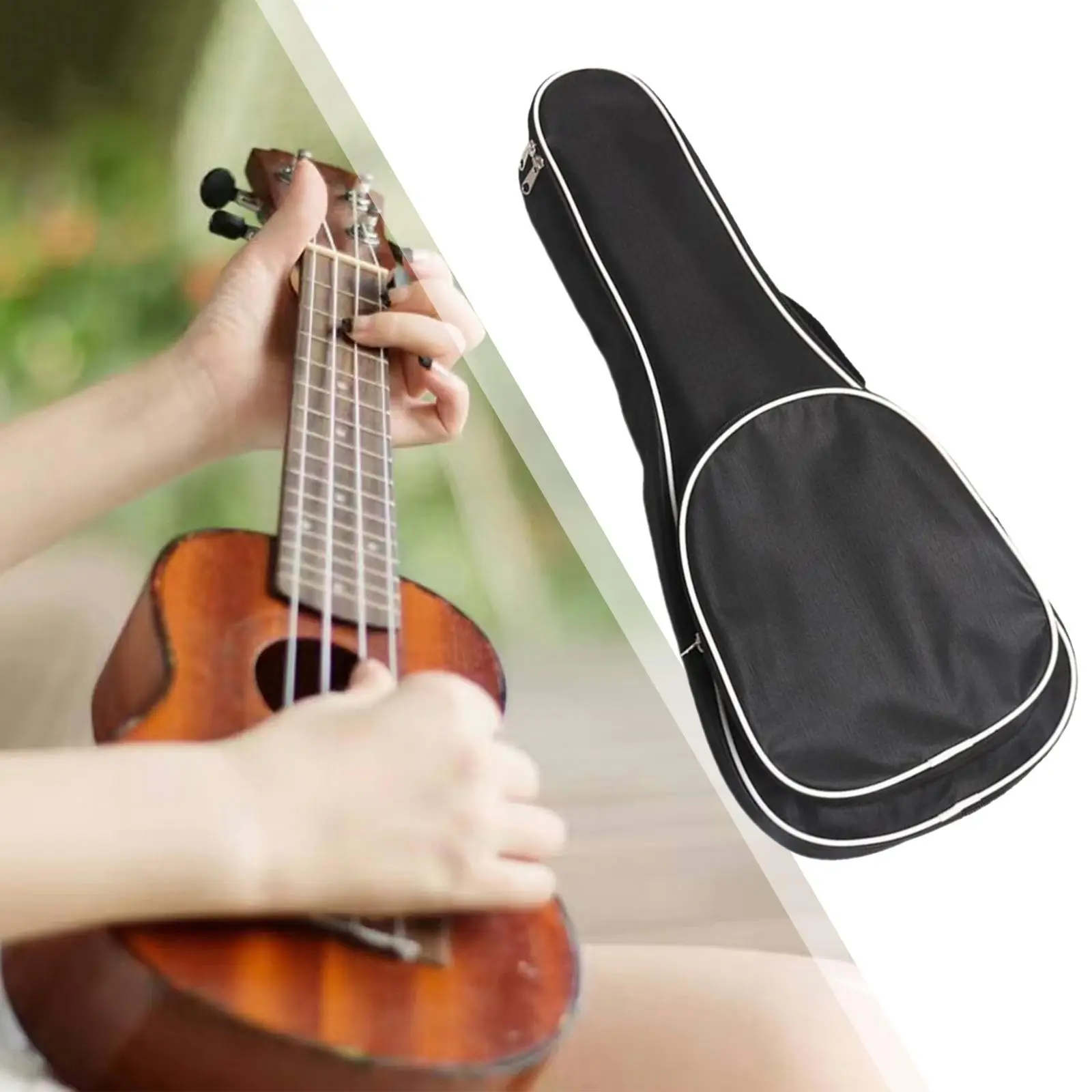 Thickened Ukulele Case Padded Oxford Cloth 21/23/26 inch with Handle