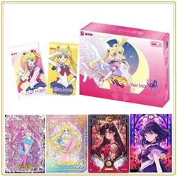 Sailor Moon Cards Sparkling starlight Anime Collection Cards Board Games Toys Mistery Box Birthday Gifts for Boys and Girls