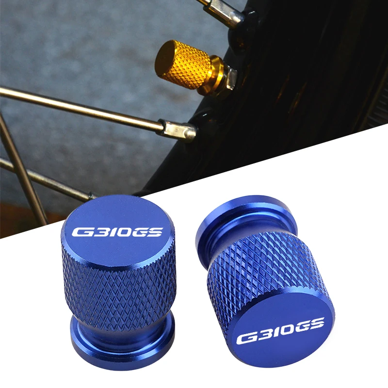 

High Quality Motorcycle CNC Tire Valve Air Port Stem Cover Cap Plug Fit For BMW G 310 R GS G310R G310GS Universal Accessories
