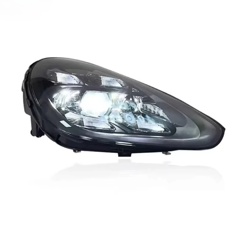 LED Headlight Assembly for Porsche Cayenne 958.1 958.2 2011-2017 Upgrade to 2023 Facelift Style High Quality Front Lamp
