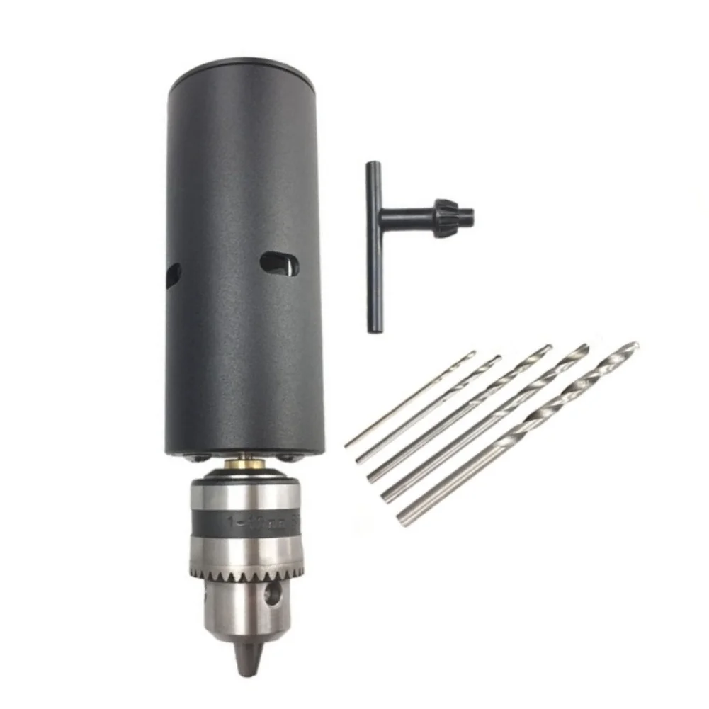 775 For Mini Drill Compatible Rotary Tool for Electric Grinding and Drilling with 1.0-10mm Bit Holding Range and Metal Housing