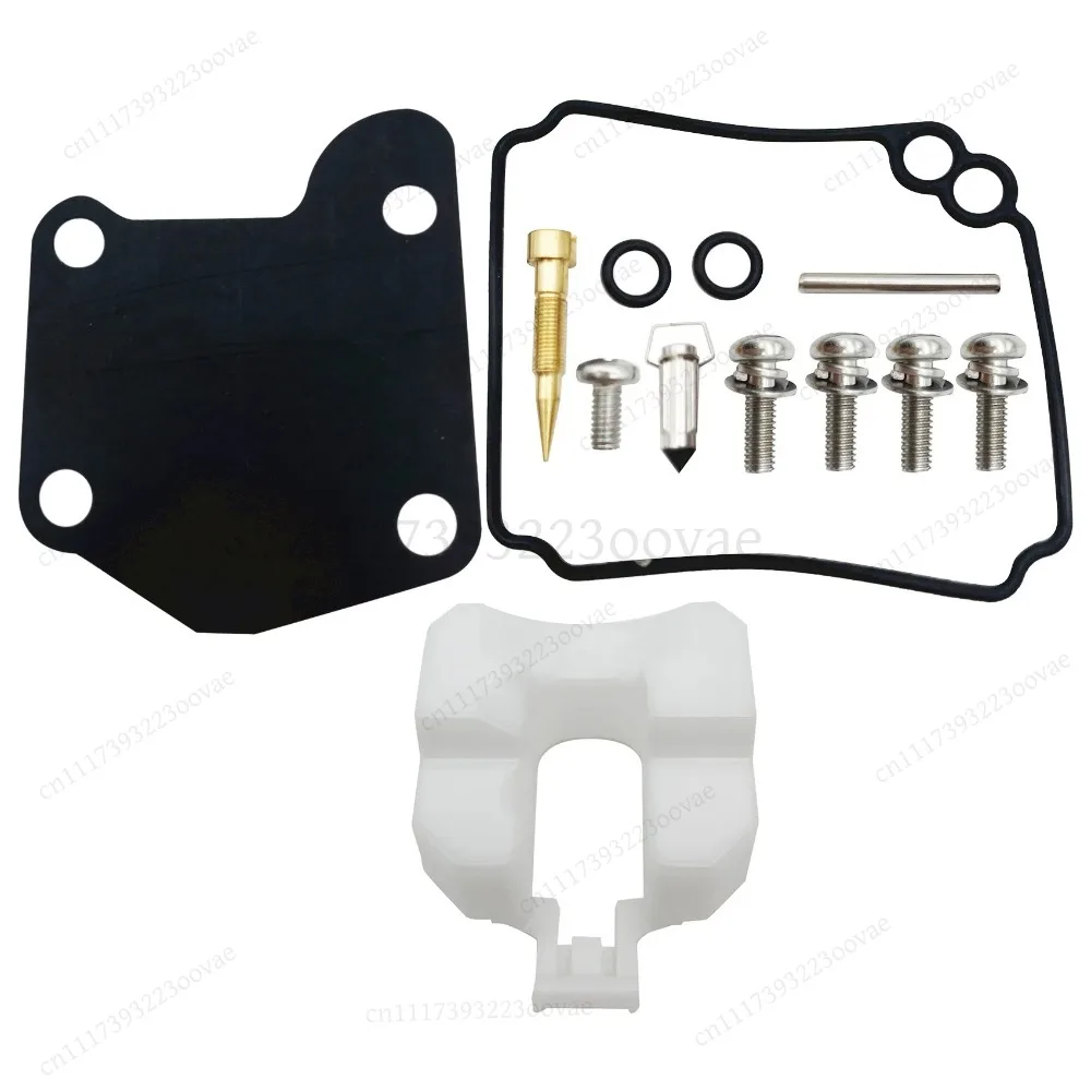LF-Carburetor Repair Kit 63V-W0093-00 for Yamaha 2-Stroke 9.9HP 15HP Outboard Engine, Replacement Part