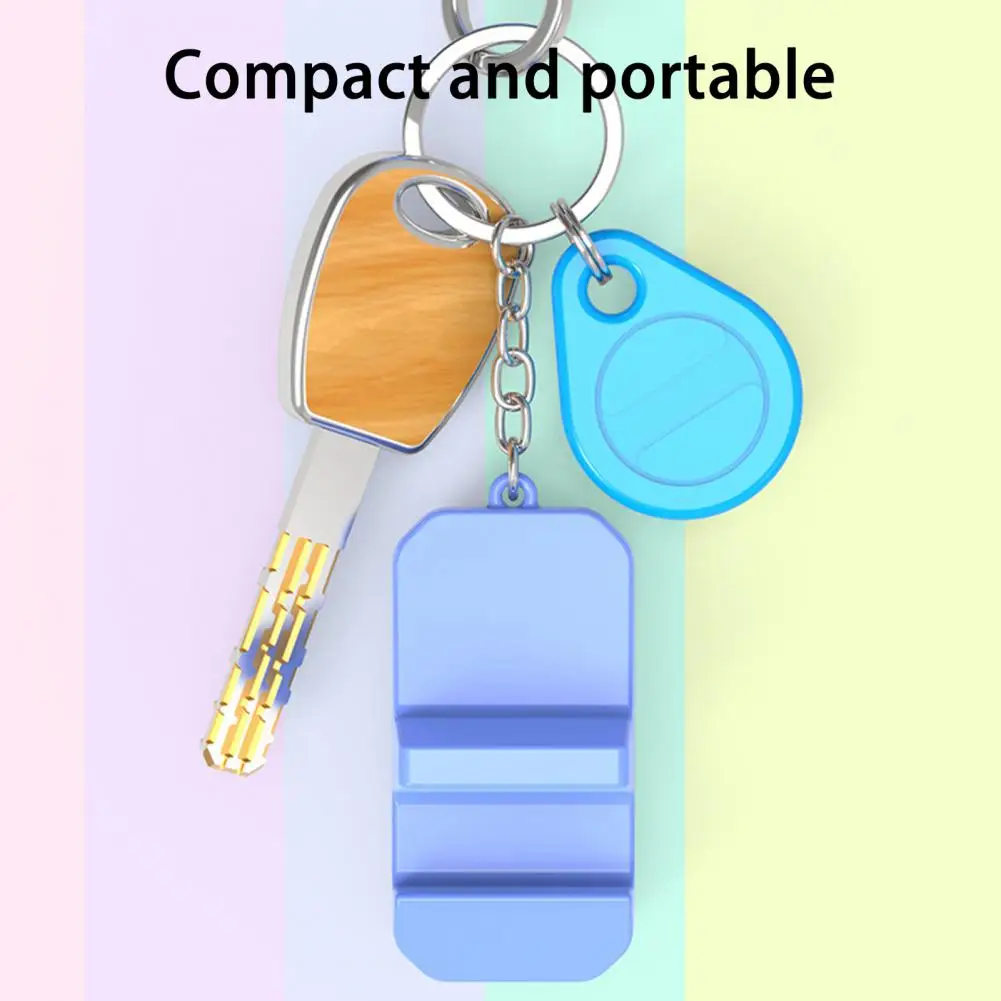 Mini Phone Stand Portable Mobile Phone Holder with Keyring Cellphone Stand Desktop Tablet Holder Table Bracket Phone Accessories