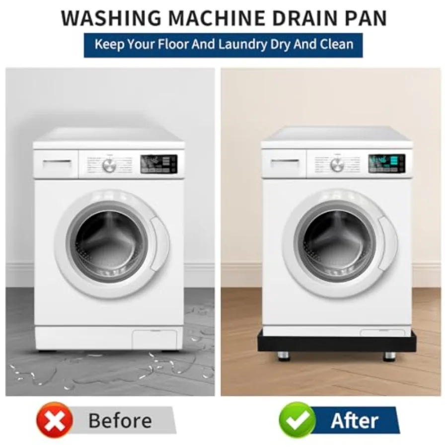 2 مللي متر الكربون الصلب التيار المتناوب استنزاف عموم مع ثقب الصرف لتطبيقات سخان المياه وغسالة 27x25 بوصة أسود محكم بالتنقيط صينية مع #6