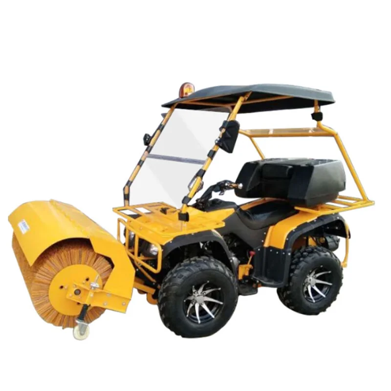 Heavy-duty professional-grade winter surface cleaning equipment for large stadiums