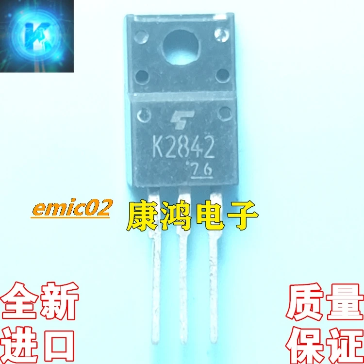 10pieces Original stock  K2842 2SK2842 TO-220F MOS 12A 500V