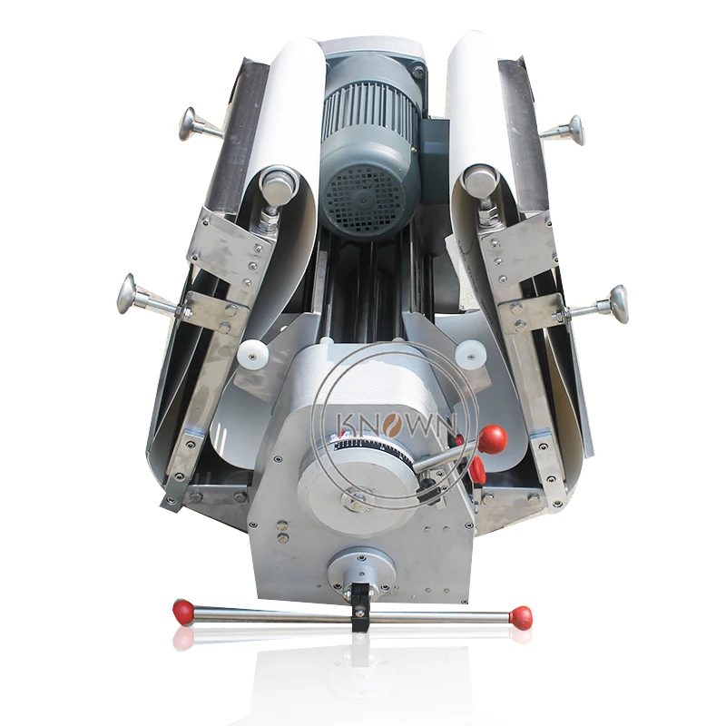 2023 เดสก์ท็อปพัฟเครื่อง Pastry Commercial สแตนเลสสตีลพิซซ่า Dough Sheeter เครื่องขึ้นรูปสําหรับขาย