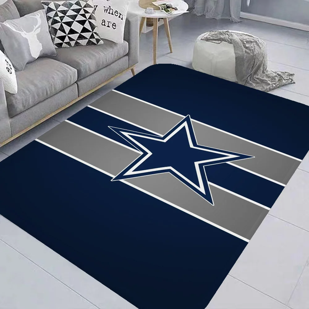 Dallas C-Cowboys Prayer Hallway Carpet Non-Slip Laundry Room Mat Laundry Decor Balcony Child Living Room Bedside Area Rugs