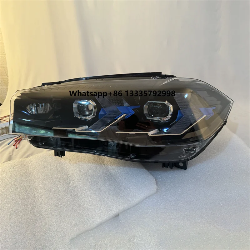 

For X5 F15 14-18 Car Accessories Modified LED Headlights 6000k Color Temperature Day Running Lights Turn Signal Assembly
