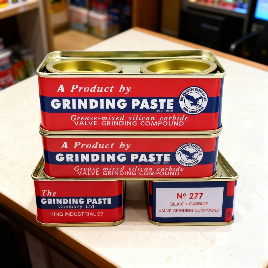 1 Box NHKING 277 Steel Sanding Paste Grinding Compound for Precision Polishing Ideal Engine Valve Cylinder Grinding Paste